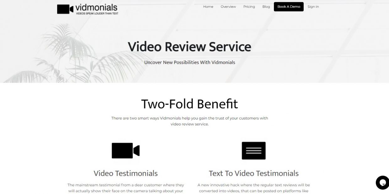 Top Video Testimonials Review Service Vidmonials